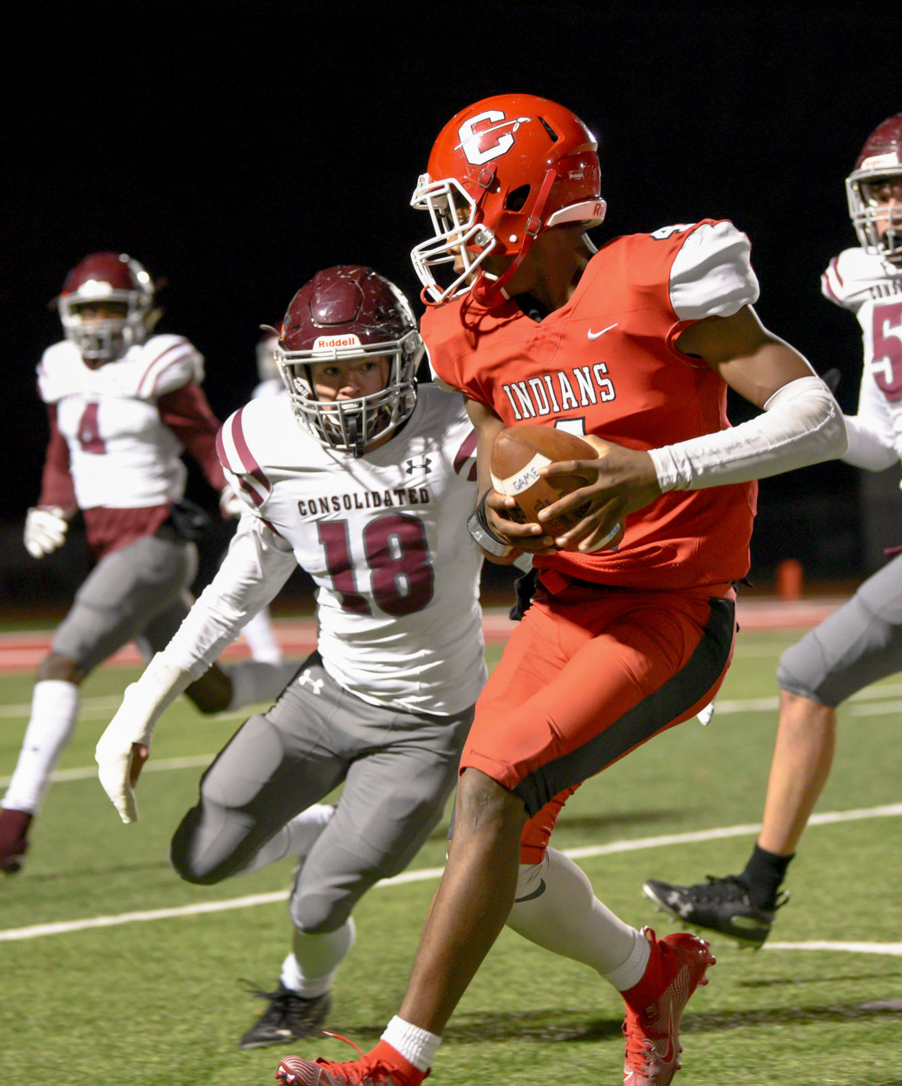 Consol vs. Cleveland football